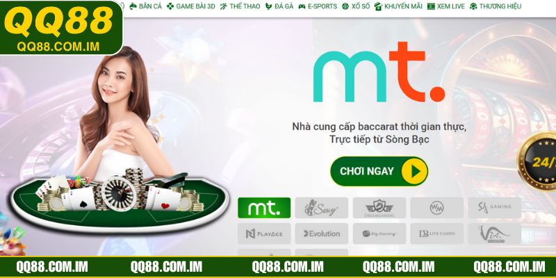 Khám phá vài nguồn tin cần nắm được về sảnh live casino QQ88