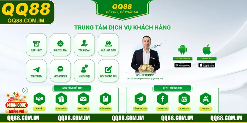 Giới Thiệu Về QQ88 - Sân Chơi Cá Cược Trực Tuyến Đẳng Cấp Luôn sẵn sàng hỗ trợ hội viên của mình bất kỳ lúc nào